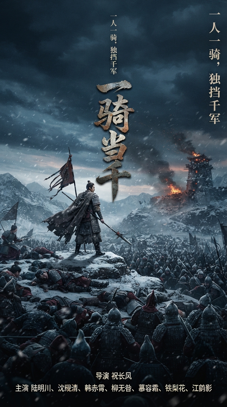 《一骑当千》海报
